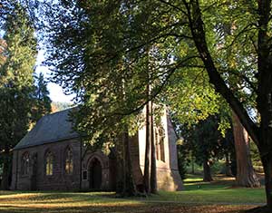 Die Englische Kirche im Bad Wildbader Kurpark - Veranstaltungsservice Enztal